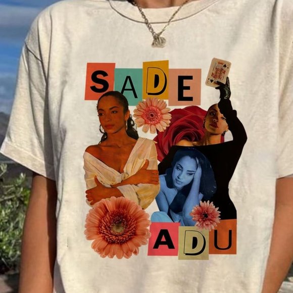 Sade Adu Tshirt, Sade Tour Crewneck Vintage Tshirt, Sade Adu Graphic Shirt, Sade - Picture 1 of 1